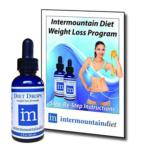 Intermountain Diet Drops, Complete Weight Loss System, 30-Day Supply, Lose 1 to 2 lbs per Day - Guaranteed