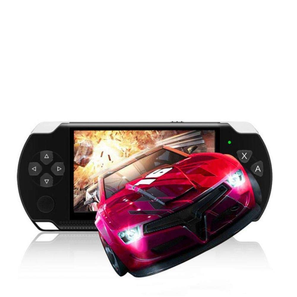 Console di Gioco Portatile da 4,3 Pollici 8G Facile da Usare Schermo Lettore MP3 MP4 MP5 Supporta Giochi PSP, Fotocamere, Video, e-Book