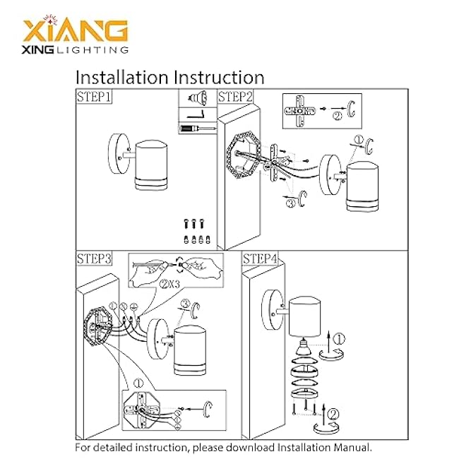 Outdoor Wall Sconce #1150 Stainless Steel Finished