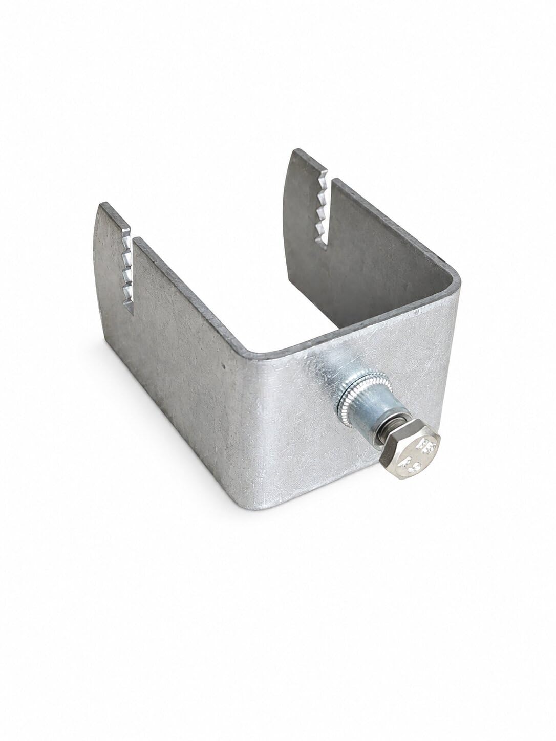 Solar Panel Mounting Bracket Grip Clamps, Gapless Clamp System, Heavy-Duty Metal Solar Panel Support, Weather-Resistant Installation Hardware | For 1.5"X1.5" (40X40 MM) Pipe | Pack of 12 image