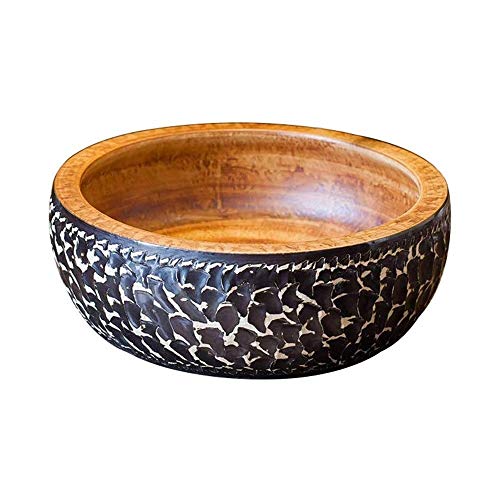 Fregadero de baño hecho a mano, antiguo artístico, lavabo de cerámica para baño, pequeño regalo