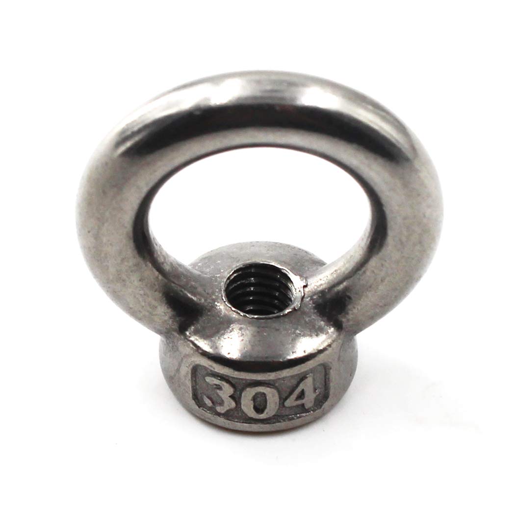 M20 Dado di sollevamento del dado dell'anello del dado dell'occhio dell'acciaio inossidabile 304 (Confezione da 1)