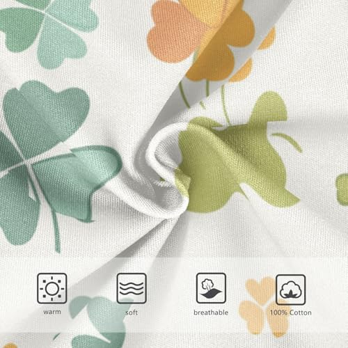 KLL Colorful Shamrock Toddler Boys Cotton Nighttime Underwear Cute Undies3