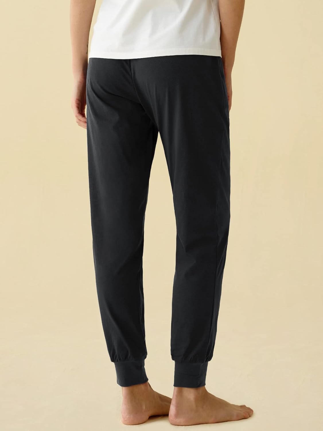 Latuza Women's Cotton Pajama Joggers Knit Lounge Pants - Image 3