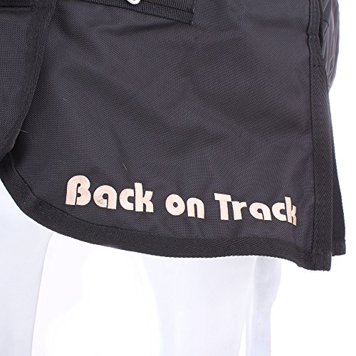 Back on Track - Winterdecke für Pferd, Schwarz, 145, Wasserdicht, Reißfest, Nylon