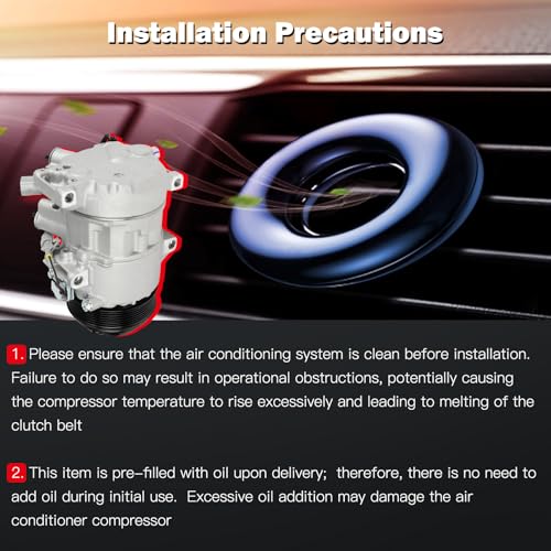 Image of Air Conditioning Compressor for Lexus RX350 3.5L for RX330 3.3L 2006-2009