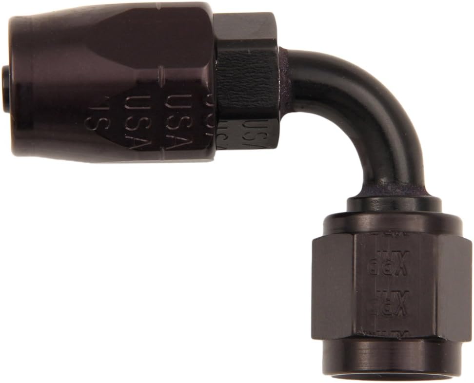 XRP #20 90 Degree Hose End Black