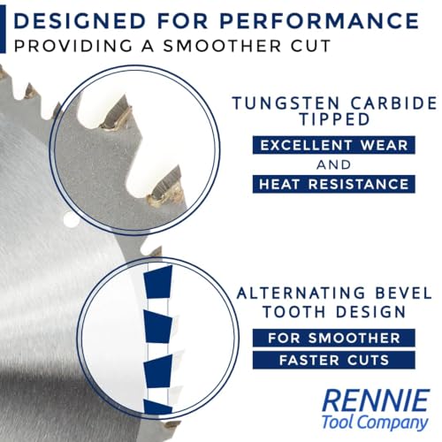 185mm x 20mm Bore x 80T TCT Saw Blade. 185mm Circular Saw Blade For Fine Cuts x 20mm Bore + 16mm Bore Reduction Rings Fits Evolution Bosch Makita Ryobi Dewalt Circular Saws Etc 4 185mm x 20mm Bore x 80T TCT Saw Blade. 185mm Circular Saw Blade For Fine Cuts x 20mm Bore + 16mm Bore Reduction Rings Fits Evolution Bosch Makita Ryobi Dewalt Circular Saws Etc - Image 4