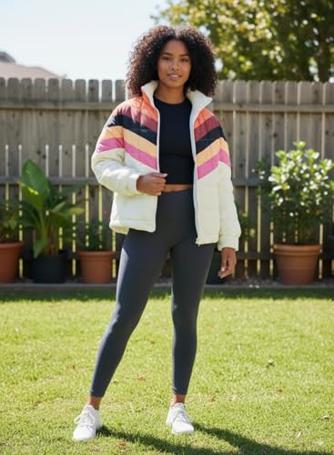 Women's Lightweight Quilted Jackets Winter Casual Zip Up Coat Long Sleeve Puffer Warm Outerwear4