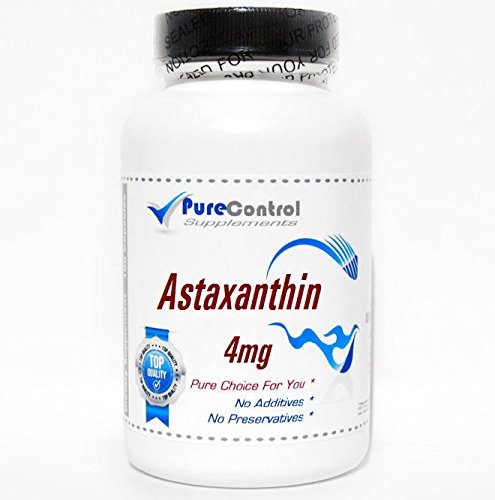 Astaxanthin 4mg // 180 Capsules // Pure // by PureControl Supplements
