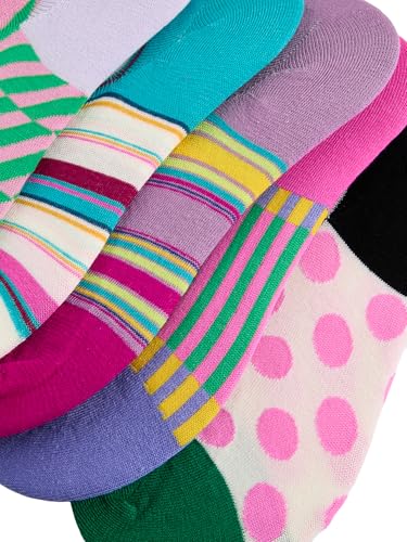 Image of WDIRARA Women's 5 Pair Cute Fruit Graphic Ankle Socks Funny Low Cut Sock Pairs for Girl Teen