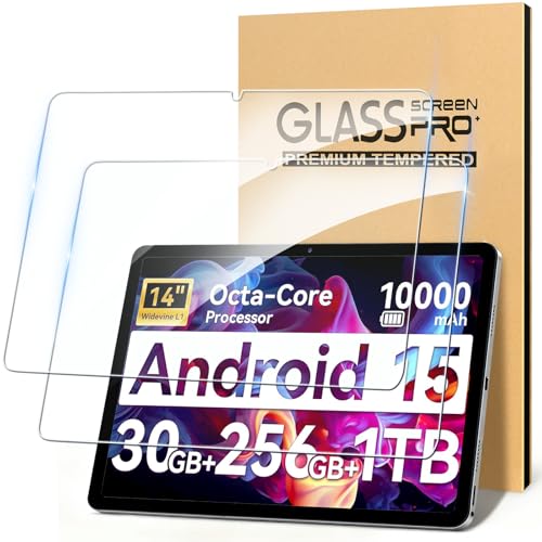 Protection écran tactile URAO G140L film ultra résistant 9H anti rayure pour tablette Android 15