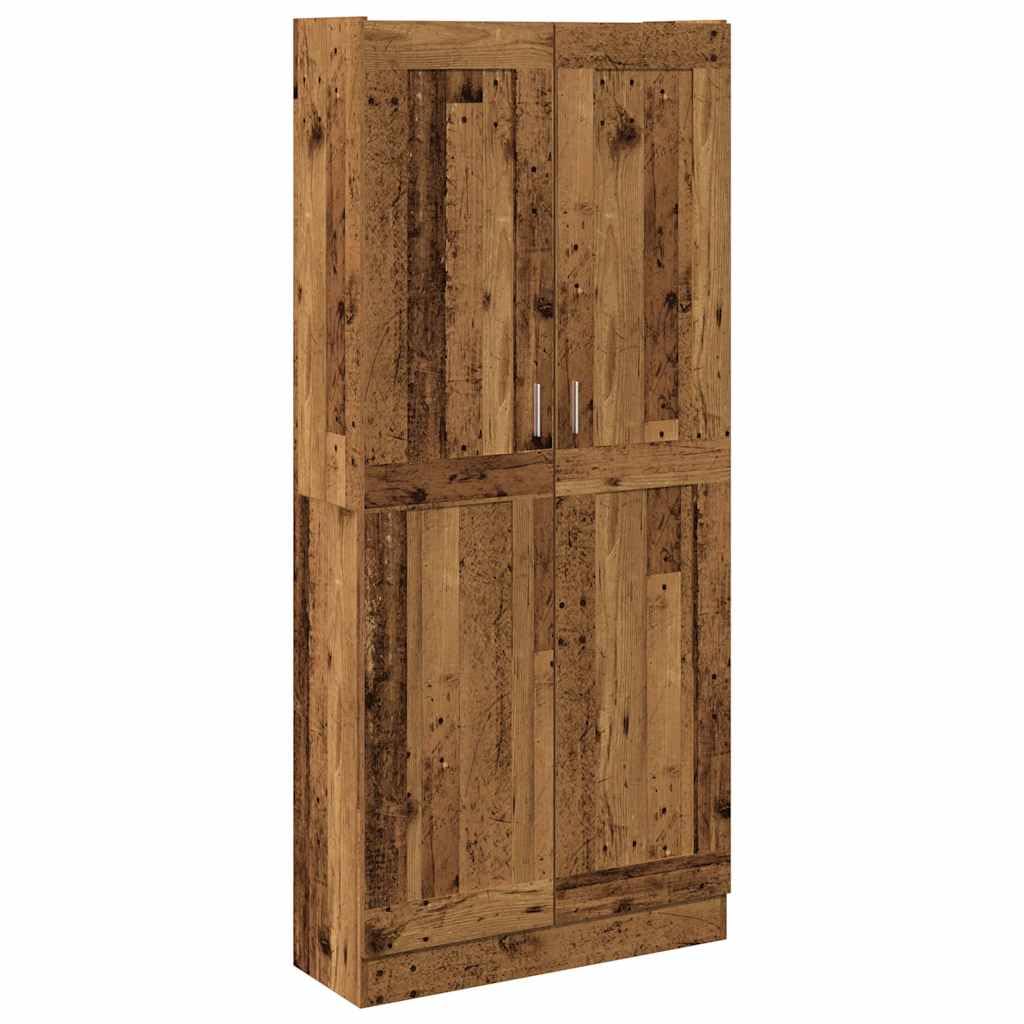 Générique Buffet Haut Vieux Bois 82,5x30,5x185 cm Bois d'ingénierie,Meubles,Étagères,Bibliothèques,3318716