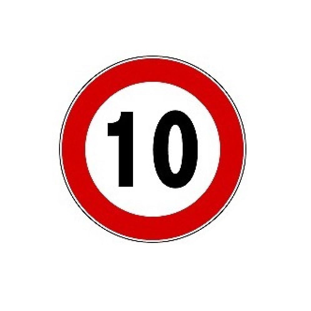 Señal de tráfico límite de velocidad - 30 Km/H