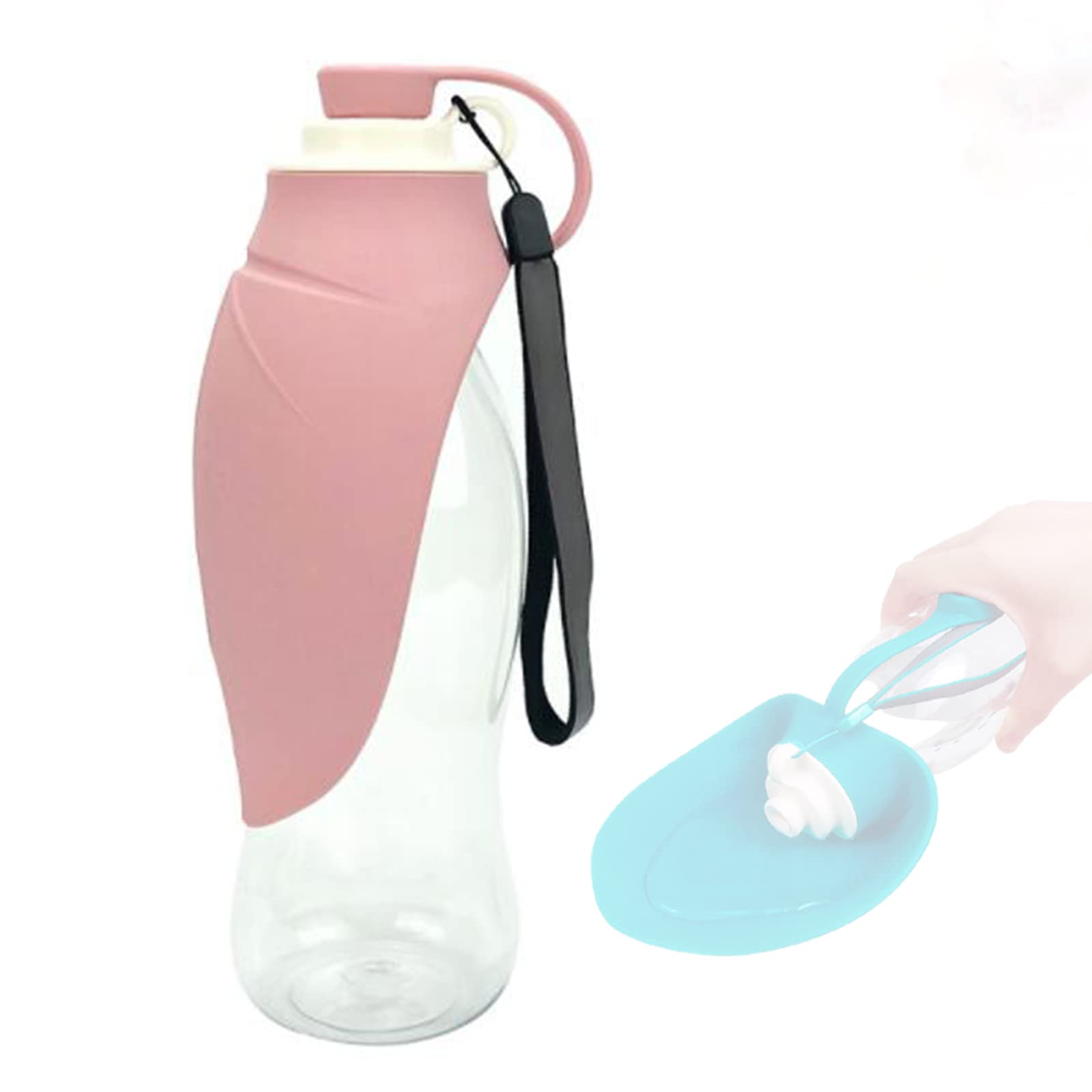 Fuente Portátil para Beber al Aire Libre, Suministros para Mascotas, Perro, Salir, Beber, Botella de Agua, Taza de Acompañamiento, Viaje, Perro, Caminar, Almacenamiento Conveniente