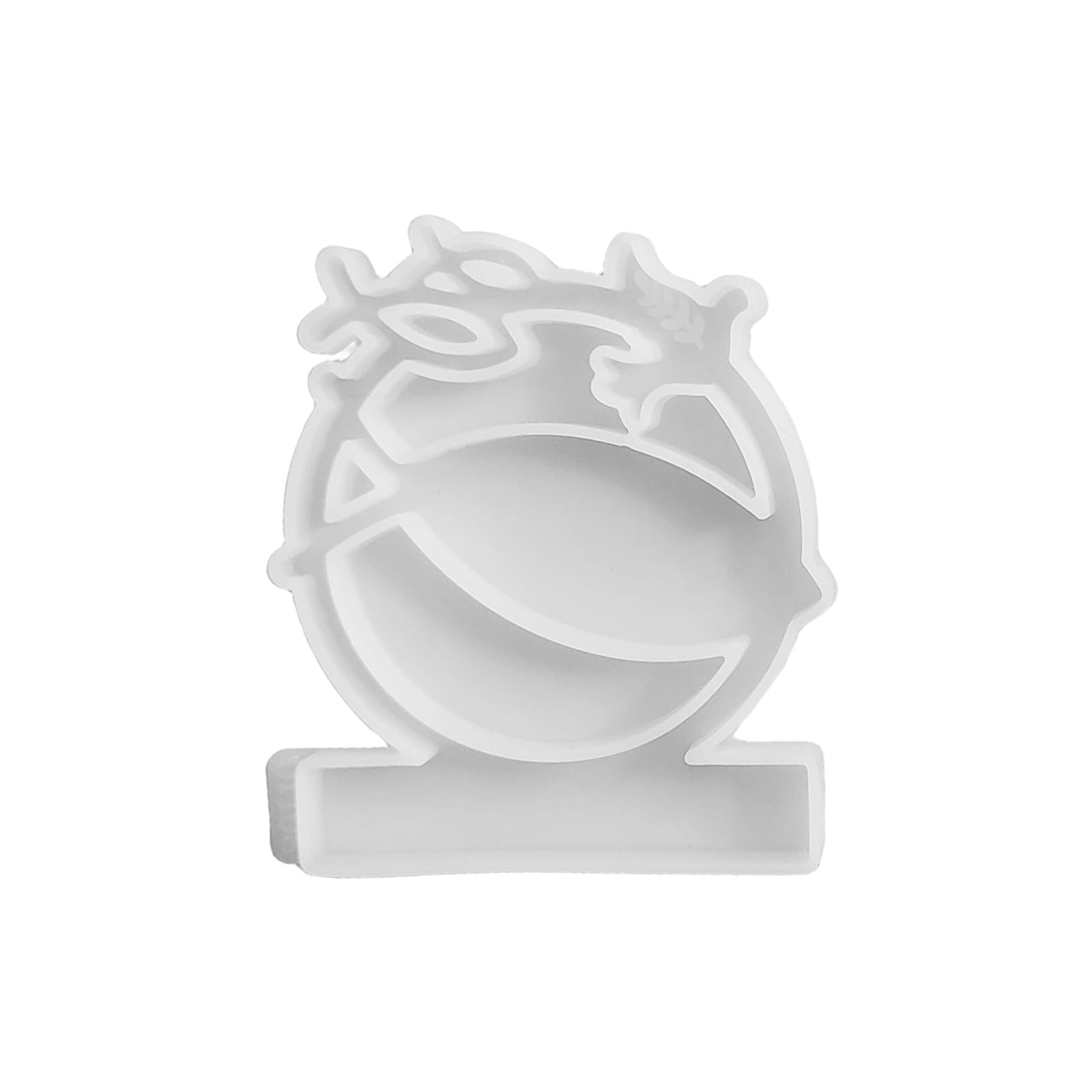 Jazuaiao Shape Candlestick Silicone Molds Fish Holder Resins Molds for Holder Making Castings Fish Shape Candlestick Silicone Resins Castings