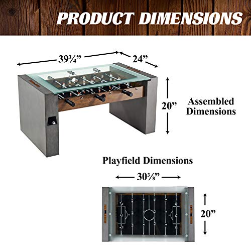 Barringtonfoosballmultiplestylessoccerfoosballtablesdurablestylishdesignswithtabletopsportssoccerballsperfectforfamilygamerooms  Urban Country Home Decor Barrington foosball multiple styles soccer foosball tables durable stylish designs with tabletop sports soccer balls perfect for family game rooms  urban country home decor