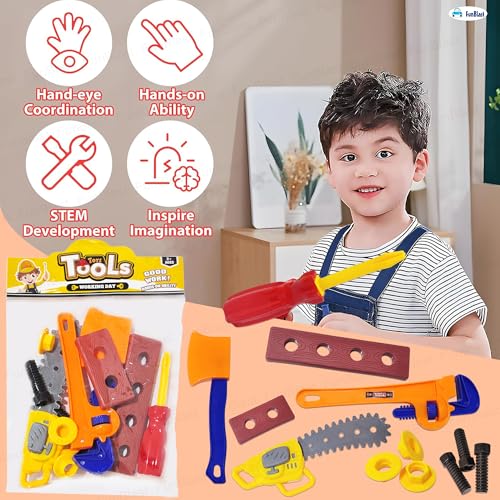 FunBlast Tool Kit Set Toy for Kids, Pretend Play Set, Pretend Play ...