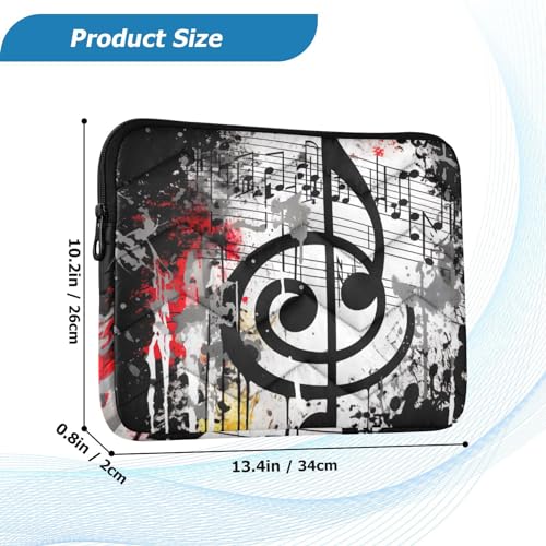 Funda para portátil 13-14 pulgadas resistente al agua negro miniatura 3