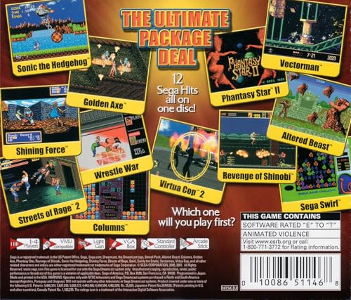 Image of Sega Smash Pack Volume 1 (Renewed)