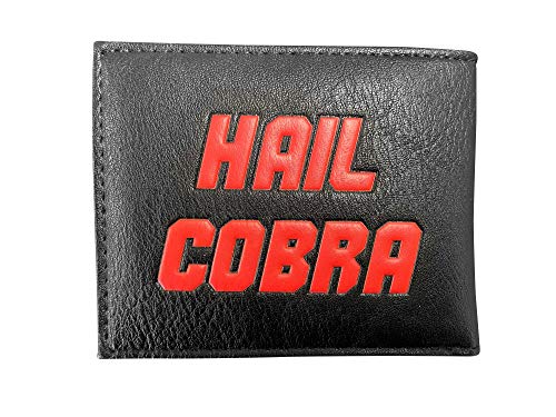 G.I. Joe Faux Leather Bifold Wallet with Cobra Commander Symbol Front Pocket Slim Credit Card Wallet for Men Women2
