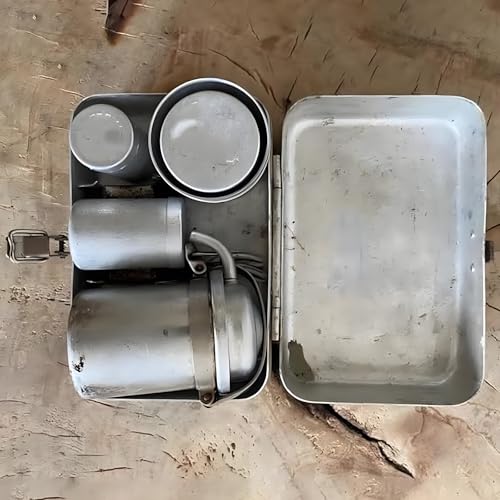 Extra Rare Collectors Camping Coffee Kit, Vintage Espresso Nostalgia Set, Portable Outdoor Espresso Maker, Nostalgic Collectible Gift for Coffee Lovers