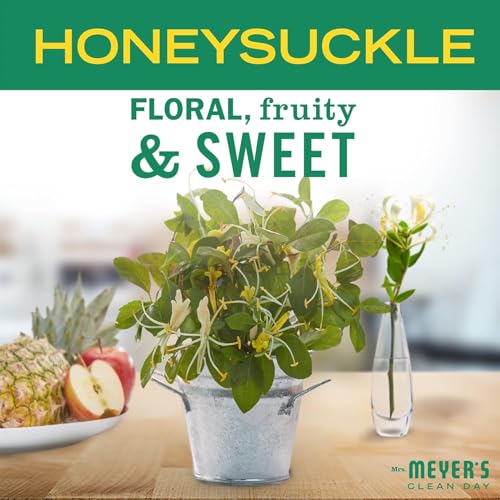 Image of Mrs. MEYER'S CLEAN DAY Liquid Dish Soap, Honeysuckle, 16 fl. oz (Pack of 2)