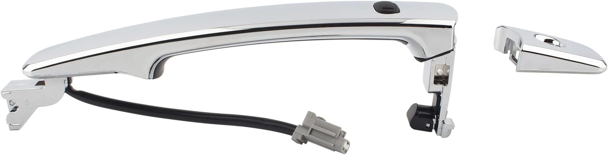 BOXI Chrome Smart Entry Keyless Front Driver Side Door Handle fits for Infiniti FX35 FX45 2003-2008 for Nissan Murano 03-07 Rogue Silvery 80640-CB01A
