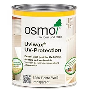 Osmo Uviwax 7266 sparren wit 2,5l container