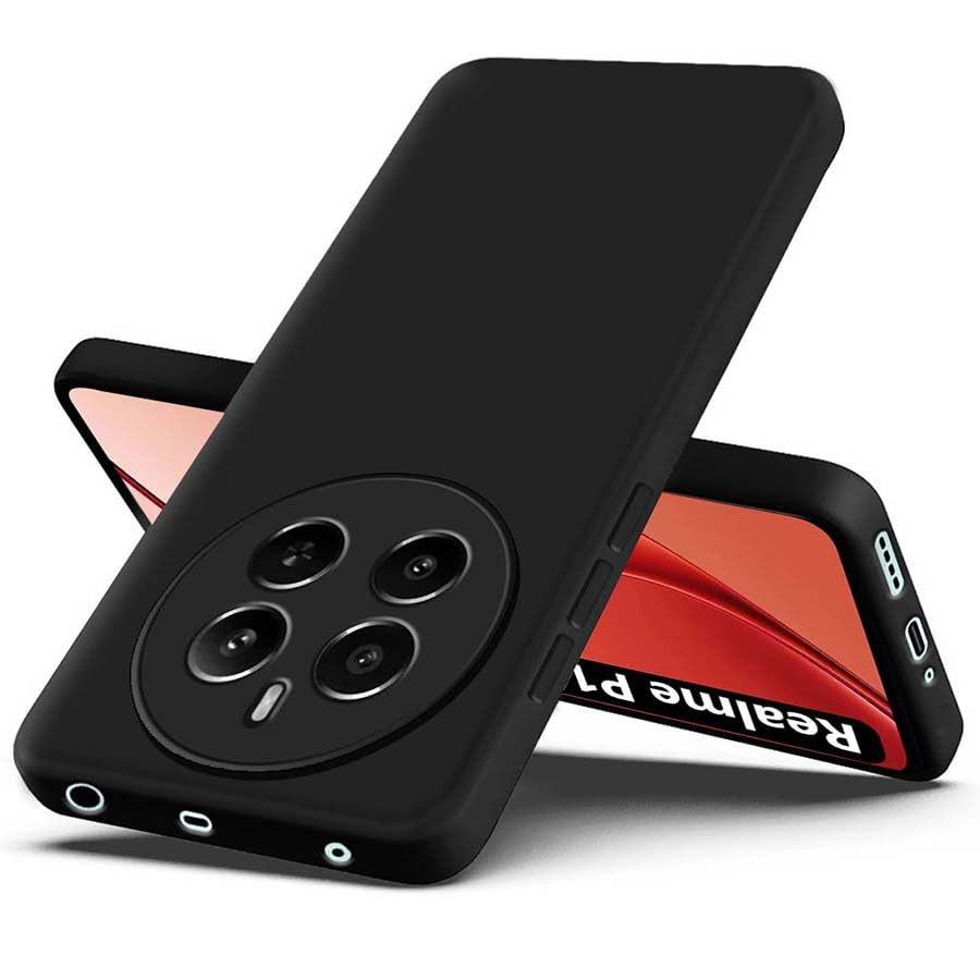 Fashionury Back Cover for Realme P1 5G | Camera Bump Protection | Matte Soft Silicon Flexible | All Side Shock Proof Rubberised Back Case Cover for Realme P1 5G (Black) (B0D3C9MX77) Amazon Price History, Amazon Price Tracker