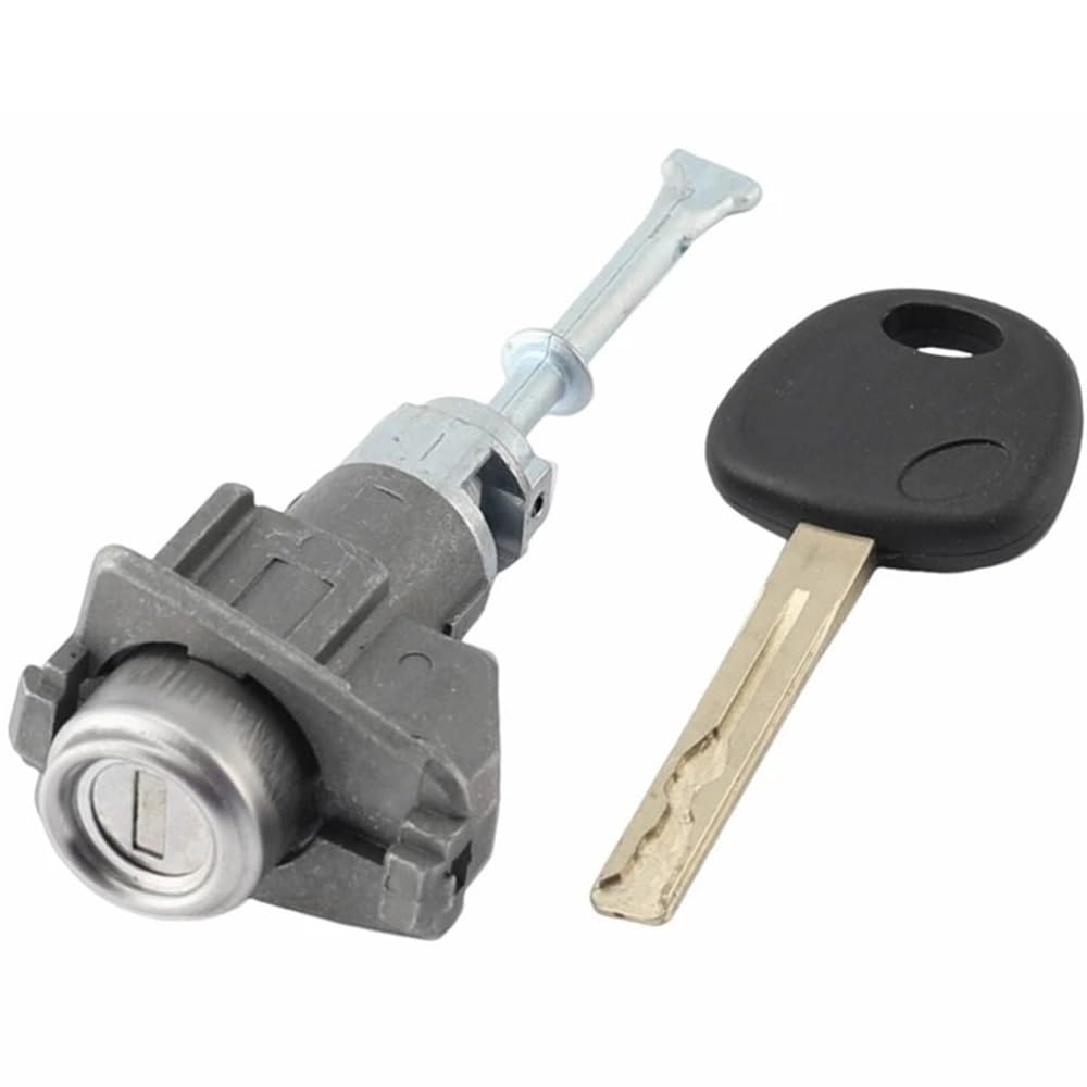 Hzsmyxgs One Color Car Door Lock Compatible With Kia For Sportage R 2010-2017 Car Left Door Lock Cylinder Barrel With 1Pcs Key