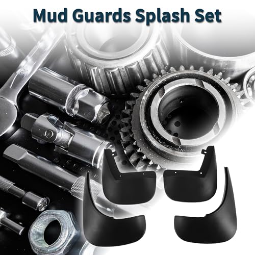 Image of Mud Flaps Splash Guards for Volkswagen for VW Passat B5 B5.5 Wagon ONLY 1997-2005 W /Mount Accessories Mud Guards Front and Rear 1 Set