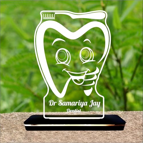 Image of DON'T JUDGE ME CUSTOMISED Doctor Lamp with Doctors Name and Design | Personalized Gift for Doctors (Warm White Color LED Light) (Doctor-4)