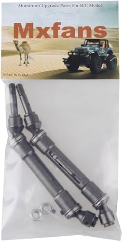 Miniatura 6 de Mxfans Piezas de actualización de titanio de aleación de aluminio para Dogbone SLA017 de repuesto para TRAXXAS Slash 4X4 y reemplazo para camión