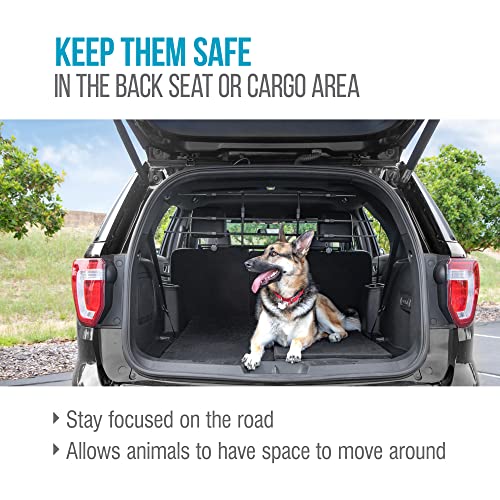 Image of Sherpa Kar9 Guard Rail Universal Car Travel Barrier - Black, One Size