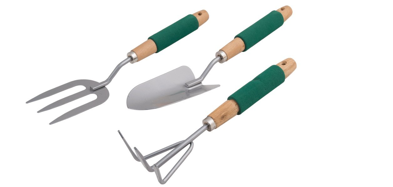 WULF 3pcs Garden Tool Set