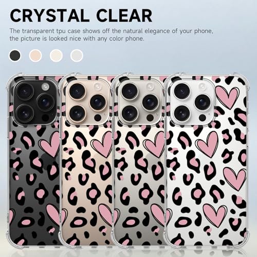 Coque iPhone 16 Pro léopard rose le design tendance pour vos sorties
