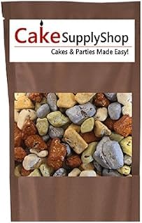 8oz Lakeside Edible Beach Sea Side River Chocolate Rocks For Cake Decoration and Candy Buffets