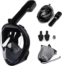 Máscara Mergulho Snorkel C/Suporte P/câmera