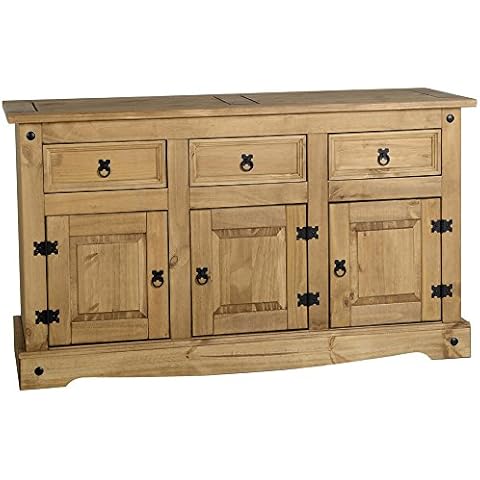 Corona Large Sideboard with 3 Drawers Cover