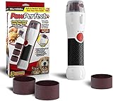 PAWPERFECT by Bell and Howell Pet Nail Rotating File with 5000-7000 RPM's, Dog Nail Grinder Gentle and Painless Trimmer in 3 Modes with 3 Replacement Rollers for Dogs Cats Nail Kit As Seen On TV