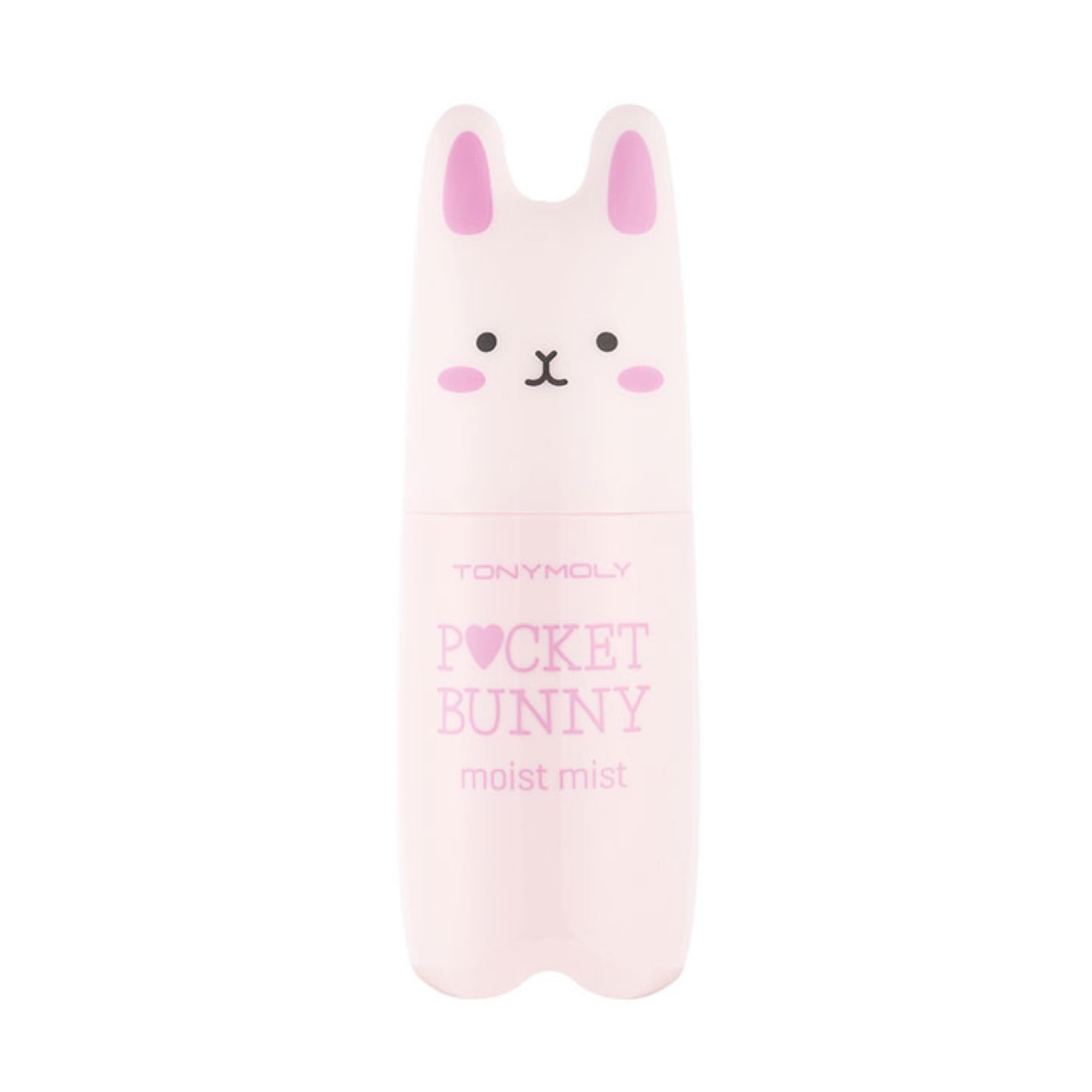 TONYMOLY Pocket Bunny Facial Mist – Hydrating & Refreshing Face Spray with Aloe & Berry Extracts, Moisturizing Korean Facial Mist for Glowing Skin, Cute Travel Size Bottle: Moist Mist 2.03 Fl Oz (Pack of 1)