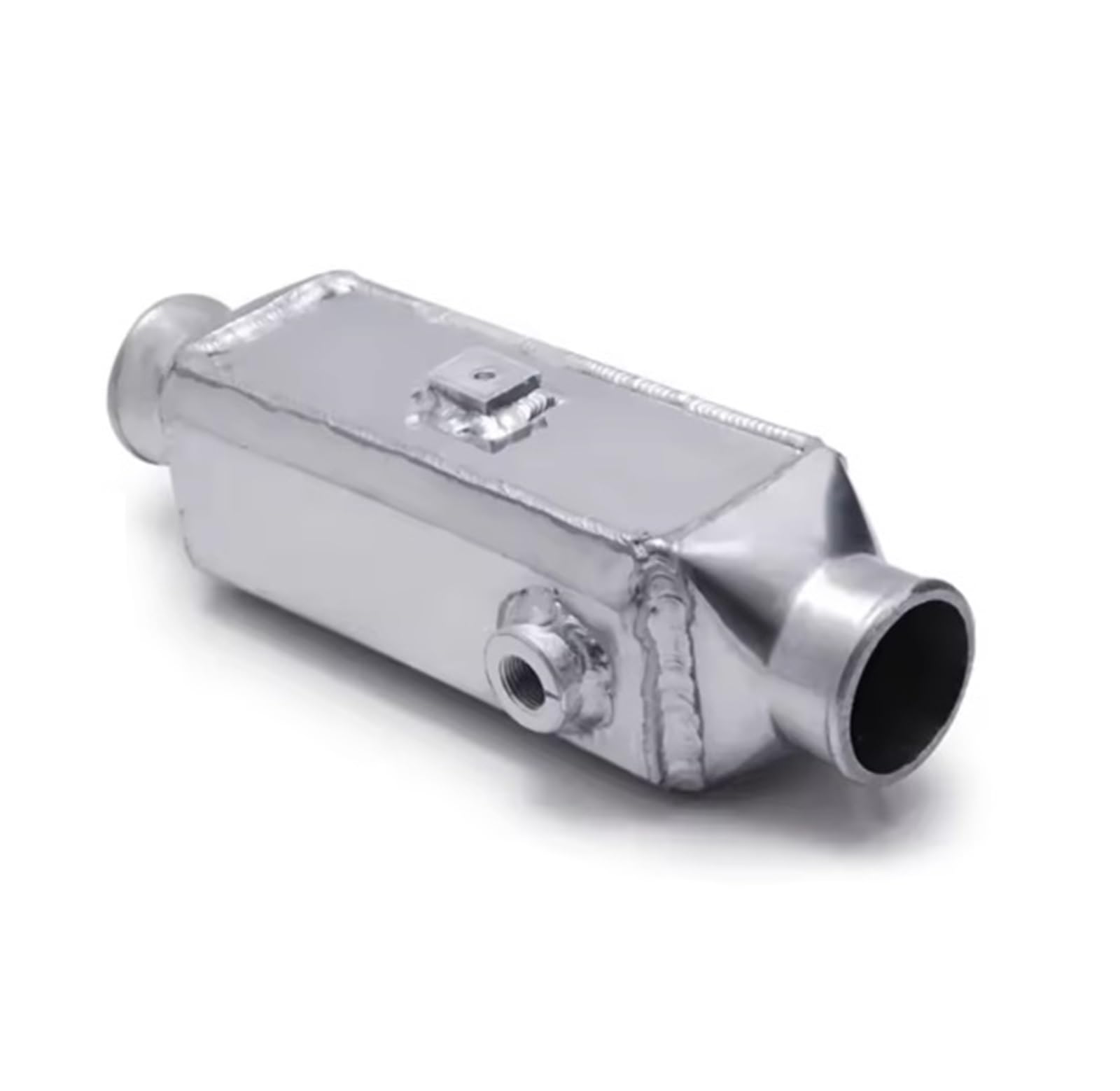 Noauqwtv Polished Universal Full Aluminum 13.75"X4.75"X4" Turbo Tk-Sl5047 Intercooler Piping Kit Turbo Intercooler Kit