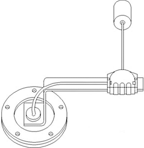 Miniatura 7 de RAParts RE190977 - Unidad de envío de depósito de combustible compatible con John Deere para JD 5200 5210 5220 5300 5310 AP37863