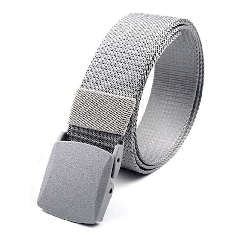 EcoGear FX Nylon Belts for Men - Adjustable Canvas Tactical Men Belt With Plastic Buckle 1.5 inch Width