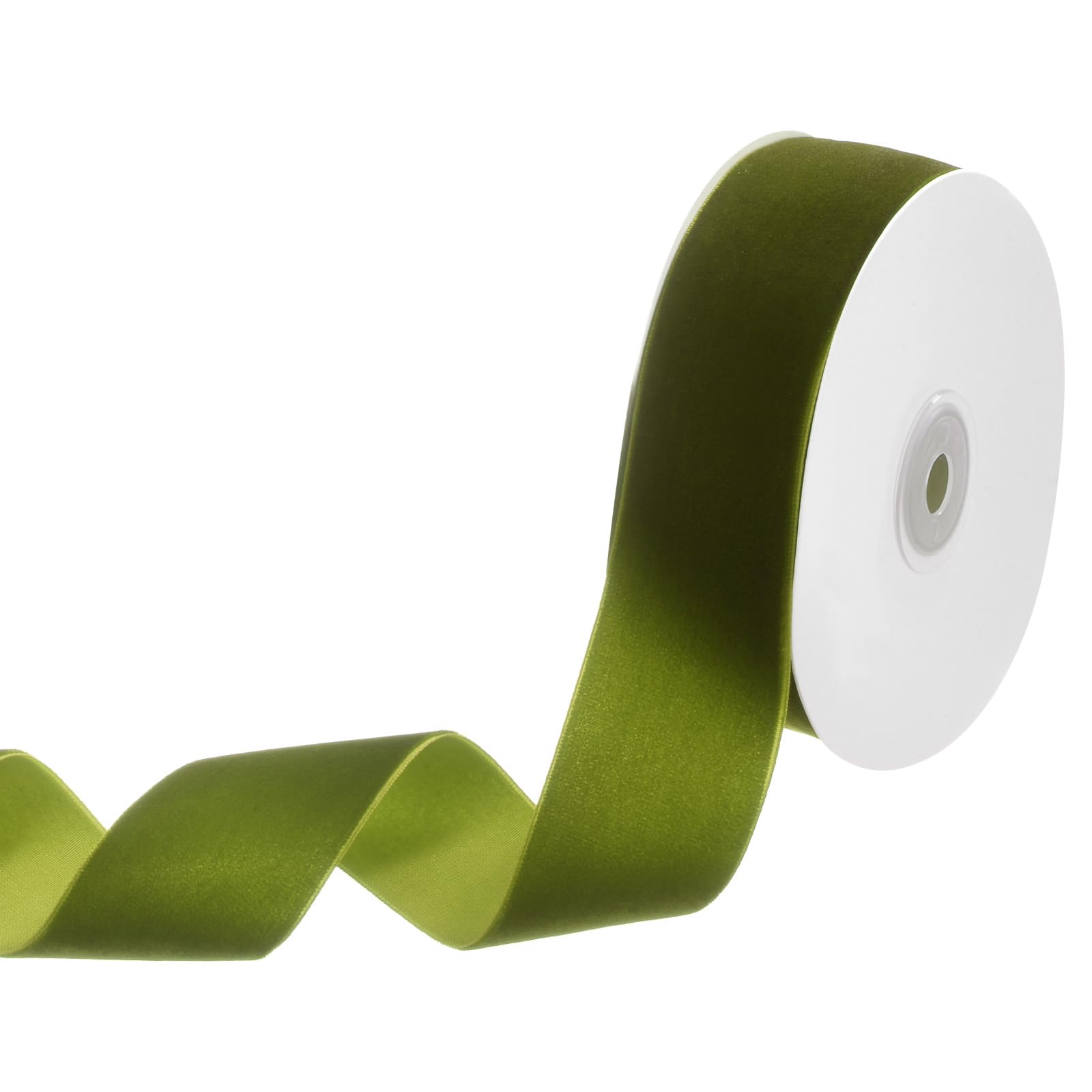 M METERXITY Olive Green Velvet Ribbon