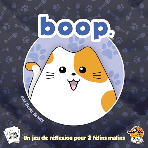 Lucky Duck Games | BOOP | Jeu de Stratégie Simple Mais Tactique pour Adultes & Enfants dès | Jeu de Société Mignon | Chatons Réflexion et Fun | Plateau Tissu |2 Joueurs | 20 Min | En Français - vue 6