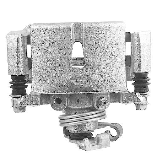 Image of Detroit Axle - Rear Disc Brake Rotors Calipers w /Brackets For Buick Terraza