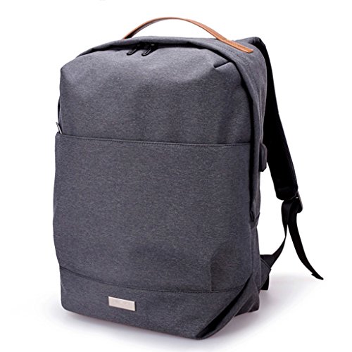 Preisvergleich Produktbild Laptop Rucksack, Business-Anti-Diebstahl-wasserdichte Reiserucksack mit USB-Ladeschnittstelle, geeignet für Männer und Frauen College-Student-Tasche, geeignet für 15-Zoll-Laptop (grau, blau)