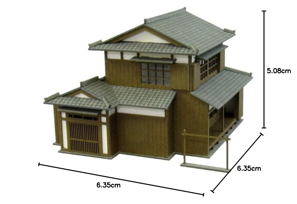 Amazon | さんけい 1/150 なつかしのジオラマシリーズ 民家B